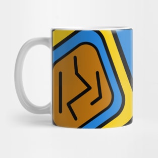 Seamless ethnic background folk africans endless pattern Mug